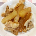 ちーばりんご's cooksnap of when they made 大根と豚肉のオイスターソース炒め.