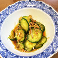 だぶるともとも's cooksnap of when they made きゅうりと鱧の皮のごま酢あえ.