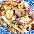 ペンギンおやじ's cooksnap of when they made 豚コマと長いもの甘辛炒め.