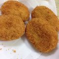 ♪totomi♪'s cooksnap of when they made お豆腐たっぷりメンチカツ♪.
