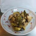 和芥子's cooksnap of when they made チキンのマスタード★芽キャベツ★アスパラ.