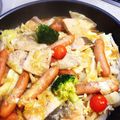 まりおっぴ's cooksnap of when they made ホットプレートで！鮭のチャンチャン焼き.