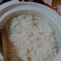 クミオキ's cooksnap of when they made お米のプロ直伝☆土鍋ご飯☆.