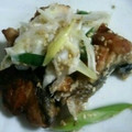 なっちゃんなす子's cooksnap of when they made さばの竜田揚げ　ネギ塩レモンだれ.
