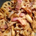 moёきち's cooksnap of when they made 簡単！エリンギと蓮根の醤油にんにく炒め.