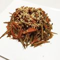 ジミーの彼女's cooksnap of when they made ごま油風味で美味しい♡きんぴらごぼう.