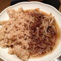 didiko's cooksnap of when they made ひき肉もやしのあんかけ炒飯.