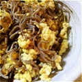 ✿maho✿'s cooksnap of when they made お弁当に最適♪　しらたきの卵炒め.