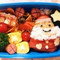 カルチェラタン☆'s cooksnap of when they made クリスマス お弁当 デコ弁 冬.