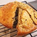 のらむーちょ's cooksnap of when they made HKMであずきとバナナのケーキ♫♬.