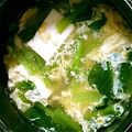 rossy42's cooksnap of when they made 簡単 一品 豆腐 小松菜 卵で 和風煮.