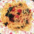 あいあい☆chan's cooksnap of when they made 簡単☆コンビーフとほうれん草のパスタ.