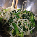 ピノこ23's cooksnap of when they made ほうれん草ともやしのナムル.