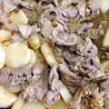 くみくみ413's cooksnap of when they made 豚と山芋のピリ辛ねぎ炒め.