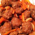 みぽわん's cooksnap of when they made カロリーダウン❗️牛蒡と蒟蒻の肉団子.