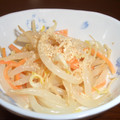うさまんじゅう's cooksnap of when they made ☆★もやしのポンマヨごま和え★☆.