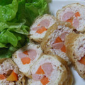 スペアーみんと's cooksnap of when they made 油揚げの巻き巻きロール.