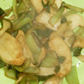 大森ヨーグルト's cooksnap of when they made エリンギと青梗菜のバタポン炒め.