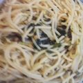 泉野あみ's cooksnap of when they made 野沢菜パスタ♪.