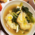 ★★ciel★★'s cooksnap of when they made 簡単☆小松菜と豆腐の卵とじ.