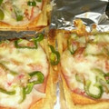 クックCP681N☆'s cooksnap of when they made 油揚げと桜海老のピザ.