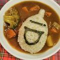 みっくママ's cooksnap of when they made 妖怪ウォッチ☆ウィスパー☆デコカレー☆.