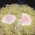 ★☆プルメリア☆★'s cooksnap of when they made きゃべつの巣ごもりたまご.