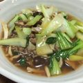 モリリエ's cooksnap of when they made 小松菜ときのこの和風炒め.