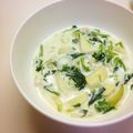 ちーとみー's cooksnap of when they made ベーコン風味なホウレン草のクリーム煮.
