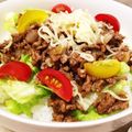 ayatimez's cooksnap of when they made 簡単！ロコモコ★タコライス風.