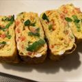 クックズボラ飯☆'s cooksnap of when they made 紅生姜と小ねぎの卵焼き♡.