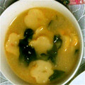 ma___111's cooksnap of when they made 焼き麩とわかめのお味噌汁.