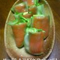 aqua51's cooksnap of when they made サーモンレタスアボカドの生春巻き.
