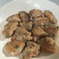クック85LT3Z☆'s cooksnap of when they made カリモチ蓮根の青のりじゃこ団子.