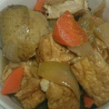 JILLの赤メガネ's cooksnap of when they made 土鍋で♪厚揚げとじゃがいもの中華風煮物.