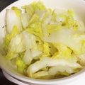 あゆみ1234's cooksnap of when they made ニンニク風味がやみつき！白菜の和え物.