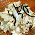 emily1022's cooksnap of when they made シャキシャキ白菜と塩昆布のサラダ☆.