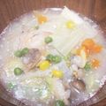 しろいタンポポ's cooksnap of when they made 野菜たっぷりちゃんぽん鍋.