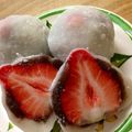 花たまな's cooksnap of when they made レンチン簡単♪苺大福.
