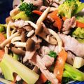 Hamimango's cooksnap of when they made 豚バラとブロッコリーの塩昆布炒め.