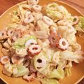 kekato's cooksnap of when they made 簡単♬キャベツとちくわの味噌サラダ.