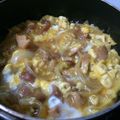 itsuk's cooksnap of when they made 簡単焼き鳥缶de親子丼☆.