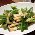 ﾊﾀﾊﾀ's cooksnap of when they made ｴﾘﾝｷﾞとﾋﾟｰﾏﾝの味噌ﾏﾖ炒め.