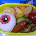 sayuriaya's cooksnap of when they made Happyキャラ弁*目玉おやじ*.