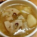 hijilas's cooksnap of when they made 具沢山豚汁♪.