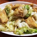 さゆゆゆこ's cooksnap of when they made 高野豆腐✿キャベツの甘辛炒め♡.