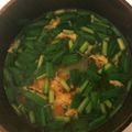 きららんらん☆'s cooksnap of when they made 3分で簡単♡とろ〜りニラたま味噌汁.