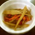 深酒キッチン's cooksnap of when they made こってりきんぴらごぼう〜お弁当にも〜.