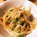 mugi918's cooksnap of when they made もやしと水菜のごま油和え.