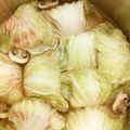 Tintinmika's cooksnap of when they made ウィンナーのロール白菜.